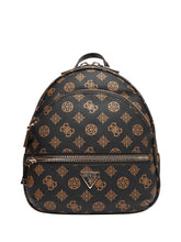 GUESS 2 USCITA Zaino Guess Manhattan Ii - Marrone Scuro Marrone scuro